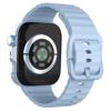 Replacement Silicone Strap for Huawei Watch Fit 3/4/4 Pro Wave Pattern Smart Watch Wrist Band
