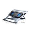 Professional U-JIE-D20 Double Fan Aluminium & Plastic Gaming Notebook Cooler with USB Connection Universal Laptop Sizes Stock