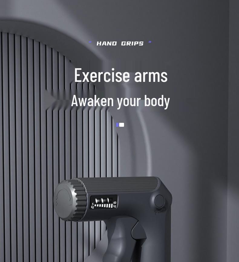 Multifunktionaler Handgriff-Stärker & Finger-Reha-Trainer für Männer mit Fitness-Druckentlastungszähler.