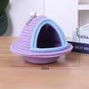 Bird Warm Nest Fleece Birdhouse Hanging Sleeping Bed Cage Accessories for Parrots Canaries Cockatiels