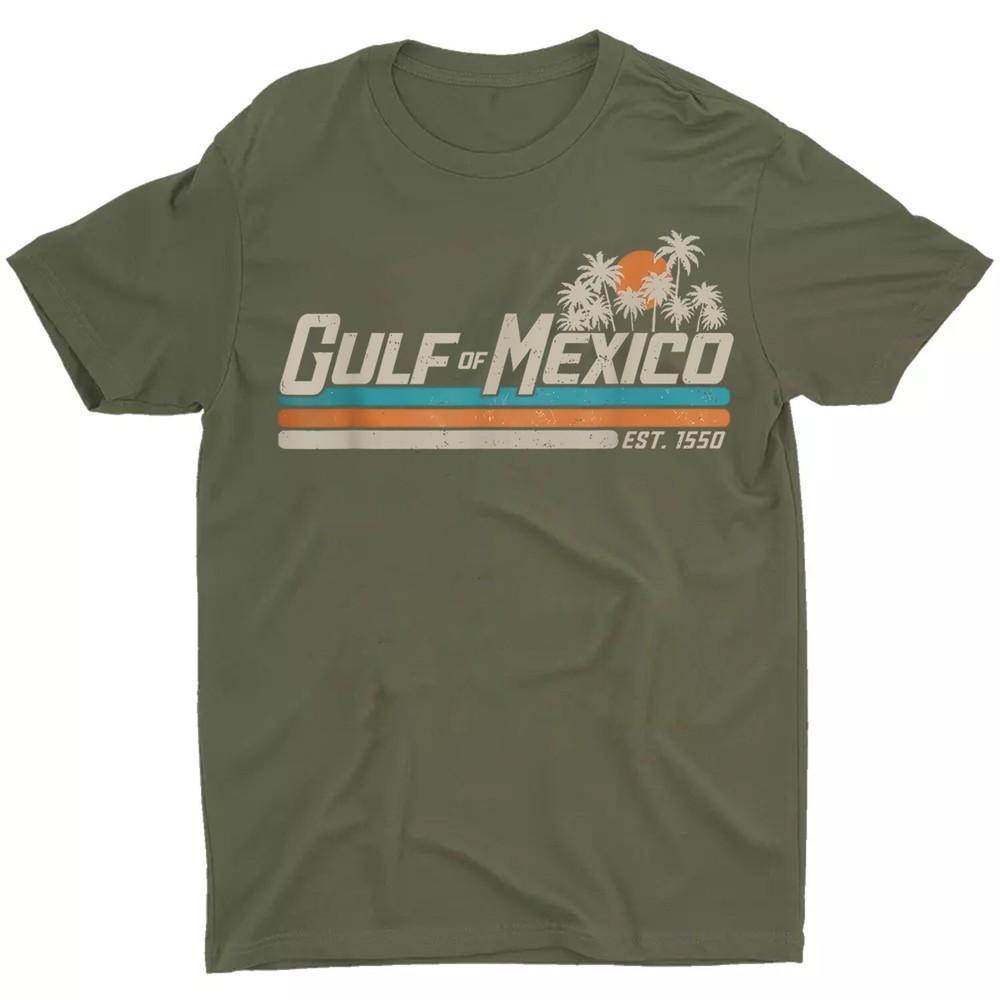 Vintage Gulf of Mexico Since 1550 Retro Vintage Beach Unisex T-Shirt