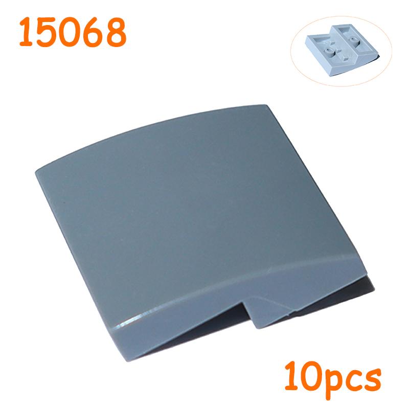 

Non-Toxic 2X2 Panel Plate Curved Technical Parts Moc Mechanical Car Bricks Building Block Assembles Particles 15068 78565