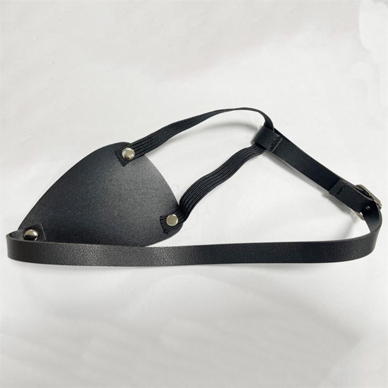 Medievals Knights Pirate Eye Patches Leather Eyepatch Eye Mask Renaissances Medieval Pirate Costume Halloween Cosplay