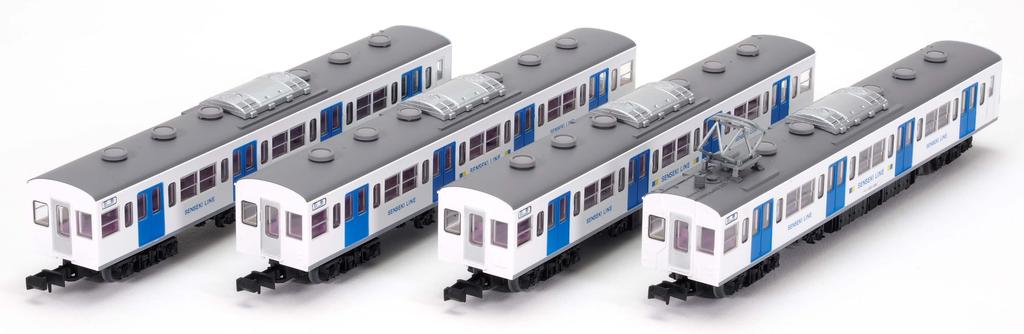 TOMYTEC Railway Collection, JR 103 Series Senseki Line Renewal Car, New Paint, 4-Car Set, Diorama Supplies, 336754