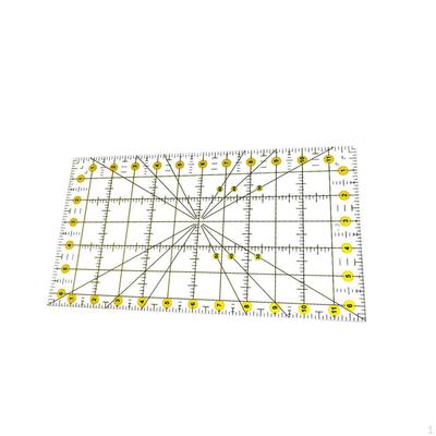 Acryl Quiltlineal Stoffschneideschablone Messen Quilter Handgemachtes Zubehör Handwerk