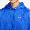 Nike Cortavientos holgado con capucha bordado con logo Sudadera de entrenamiento Sudadera para hombre Azul DQ4256-480