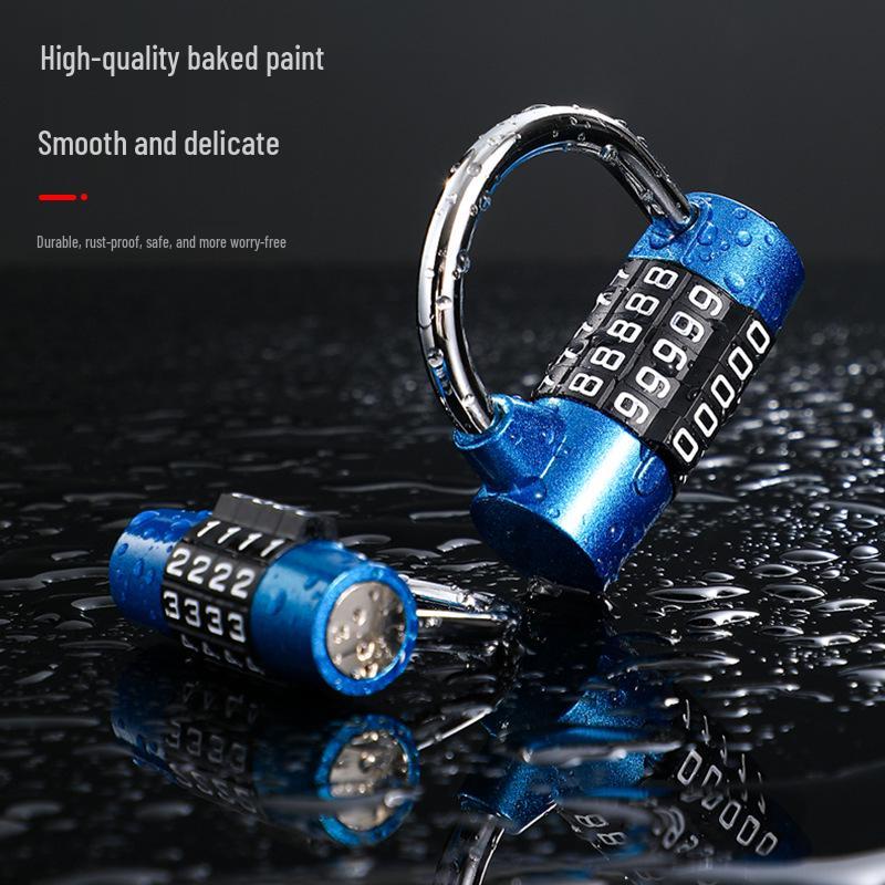 U-förmiges 4-stelliges Zahlenschloss für Spindschränke, Schränke, Garderoben, Aktenschränke und Gepäck