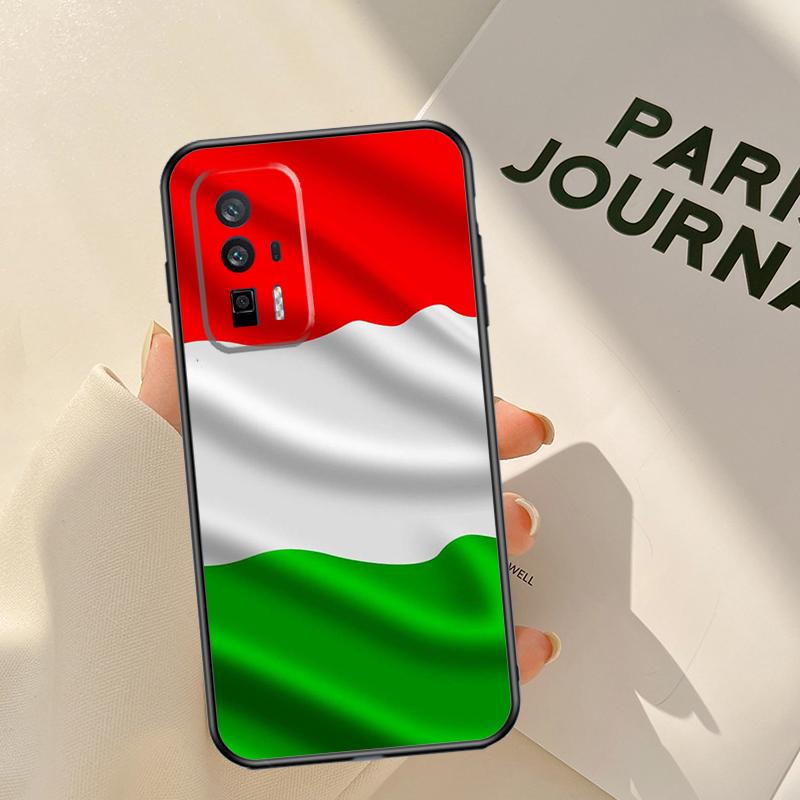 Italy Flag Case For Xiaomi 15 14 Ultra 13T 14T 15T Pro 17 Pro Max POCO X7 Pro X3 X5 X6 F5 F6 F7 F8 Coque