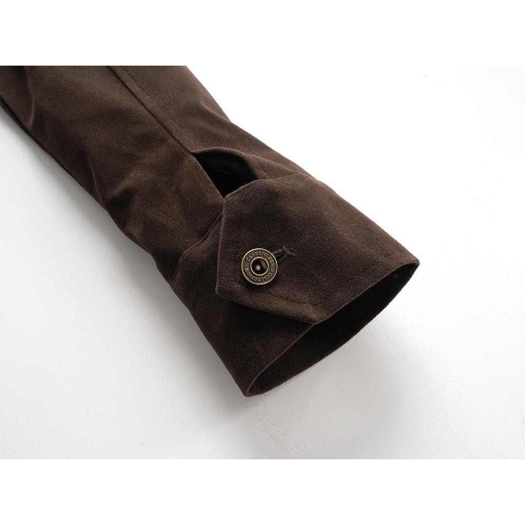 Vintage Jackets for Women 2025 Ropa Mujer Turndown Collar Outwear Y2k Tops Thicked Zipper Chic Korean Coat