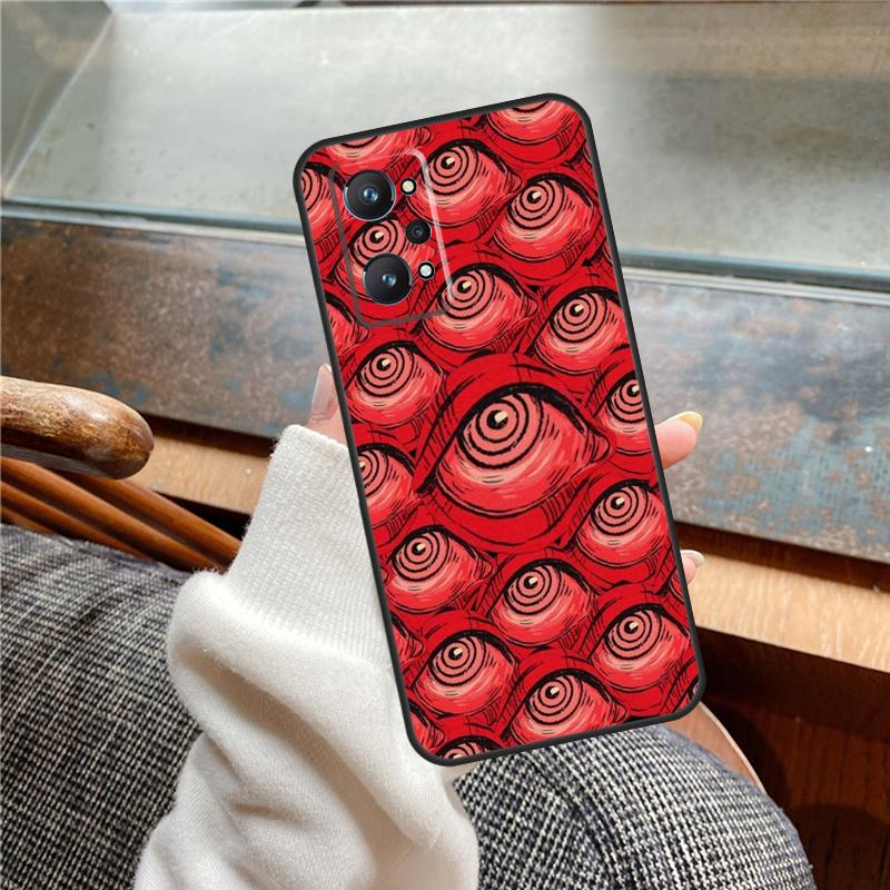 Scary Face Eyes Case For Realme 15 Pro GT7 GT6 11 12 13 14 Pro Plus C55 C51 C53 C35 C33 C61 C65 C67 C71 C75
