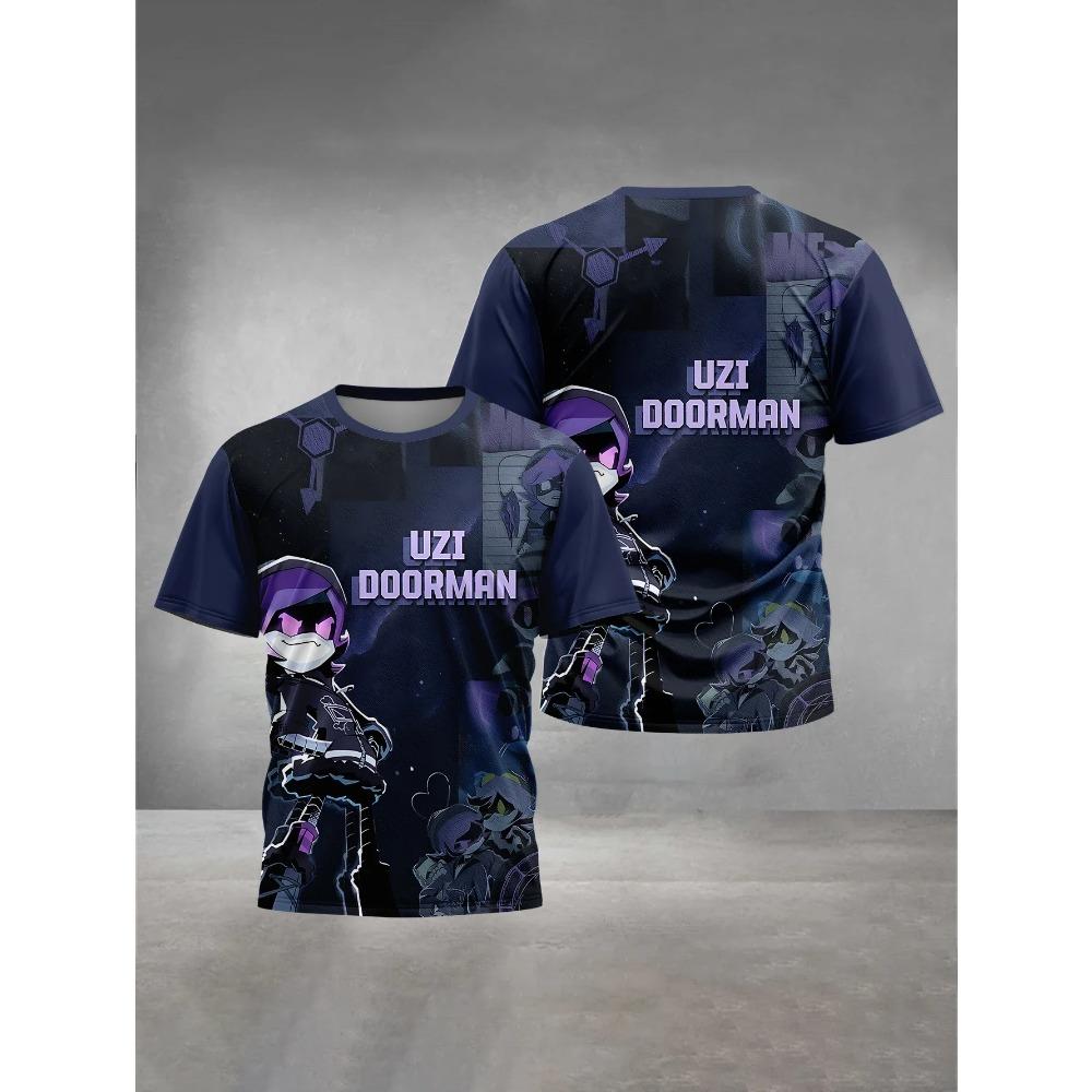 3D Print Baby Anime M-Murder D-Drones Clothing 5 to 14 Years Male Outdoor Clothes for Children Boy Girl Child T-Shirt Top Shirts