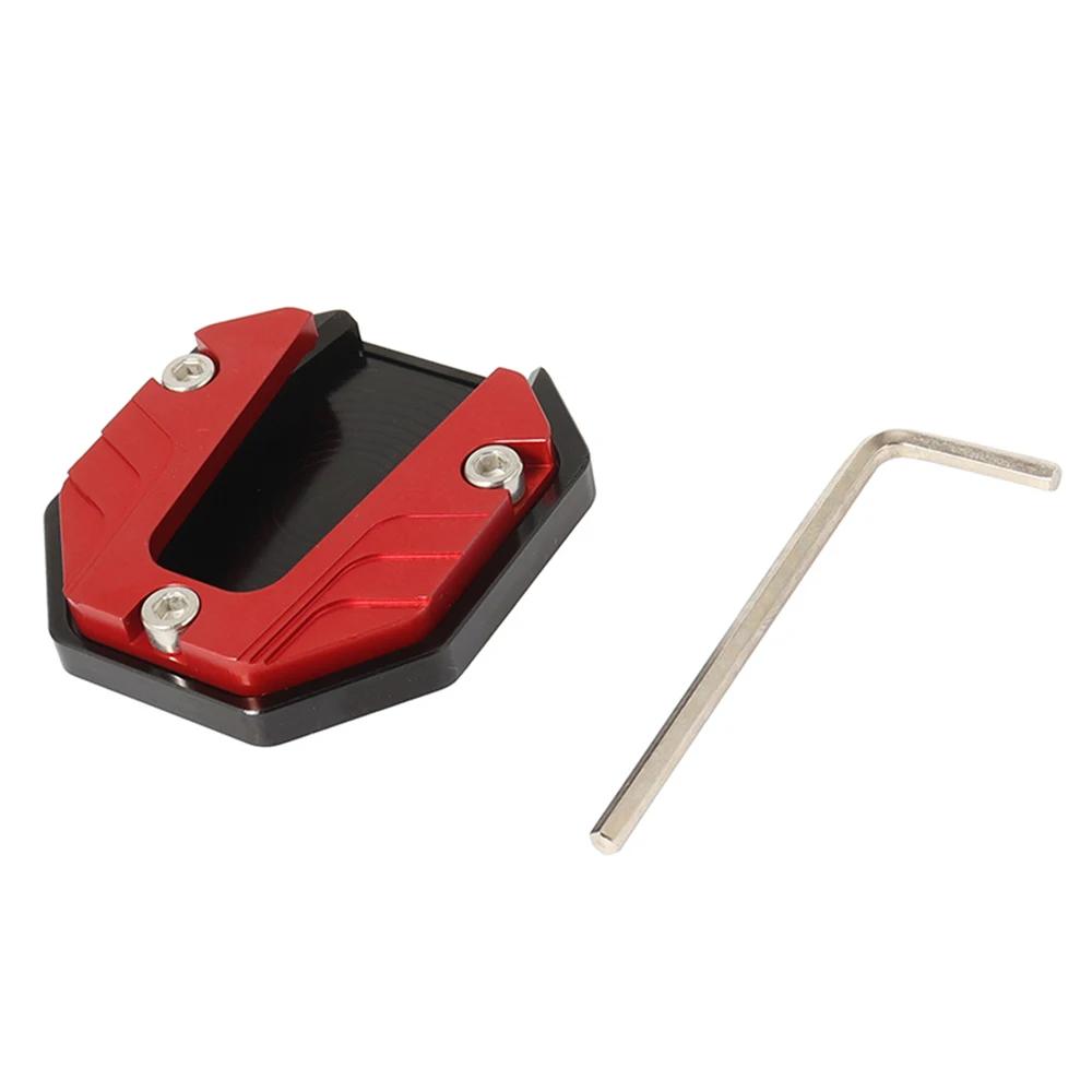 5 Colors Motorcycle Bike Kickstand Extender Foot Side Stand Extension Foot Pad Support Plate Motorbike Accessories Universal