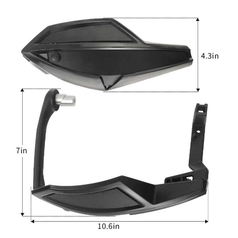 ATV Hand Guard Wind Handlebar Protector Kit For Can-Am G2 G2L G2S Outlander 450 Renegade 500-A02G