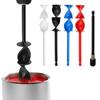 Paint Mixer With Extension Rod 1/4 Hex Shank Drill Reusable Paint Mixer For Epoxy Resin Stirrer Pigments Ceramic Glaze Parts