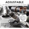 Car Spark Plug Gap Tool,Metric & Inch Spark Plug Gapping Tool for Quick Measurement (0.020-0.100 Inch & 0.6-2.4mm),Universal Sparks Plugs Gapper