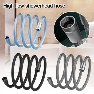 1.5/2 Meter Handheld Shower Hose Universal Interface GI/2 Shower Tube High Pressure Anti Winding Bath Shower Nylon Pipe