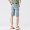 New Summer Denim Men's Mid-sized Shorts 5-point Pants American Casual 5-point Pants