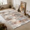 Retro Abstract Art Style Living Room Carpet Modern Decoration Easy Clean Studio Rug Bedroom Cloakroom Lint-free Floor Mat Tapete