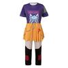 COSSA Kids' Demon/Hunter Cosplay Costume for Girls, Halloween, Cultural Festivals, Events, and Performances (Mira, 110)
