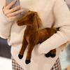 28Cm High Quality Cute Simulation Horse Plush Doll Lifelike Change Posture Horse Plush Toy Home Decor Gift For Boys And Girls