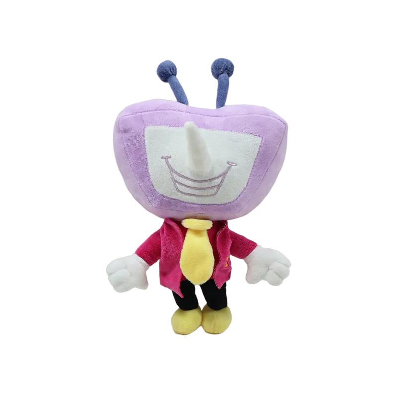 Deltarune Spamton Tenna Rune TV Man Plush Toy Doll