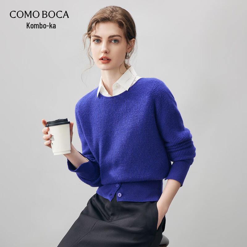 Komun Boca Women's 100% Cashmere Knit Sweater