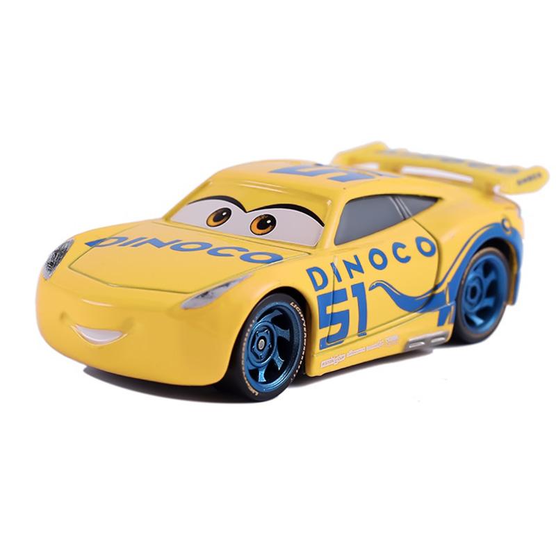 Коллекция металлических моделей автомобилей Cars 3 2 Игрушка Молния Коллекция Машин Мисс Фриттер Фрэнк Рамон Лиззи Сардж Литой Диноко Гонщик