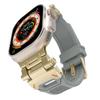 TPU Sports Rubber Band For Apple Watch Ultra 2 49mm 45mm 44mm 42mm Soft Silicone Strap For iWatch Series 9 8 7 6 5 4 se Bracelet