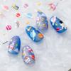Rocket Manicure Accessories DIY Nail Art Decorations Cartoon Nail Sticker 5D Carved Nail Decals
