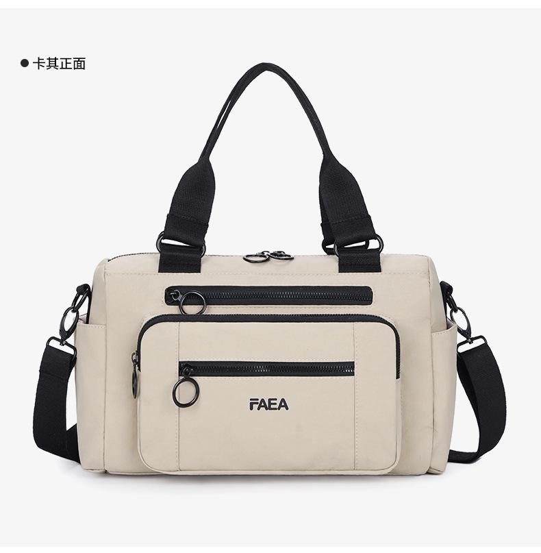 

Men s short-distance travel bag New large-capacity hand luggage bag Business travel light travel hand fitness bag хаки