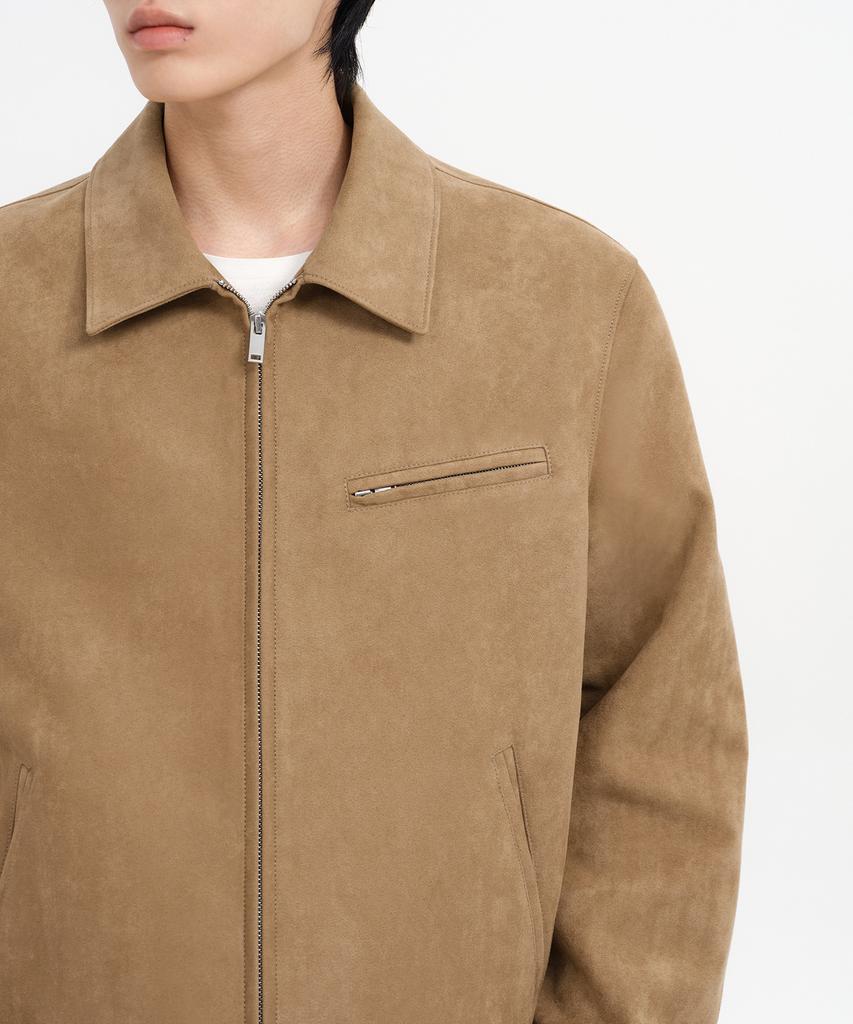 Musinsa Standard Synthetic Suede Work Jacket [Beige]