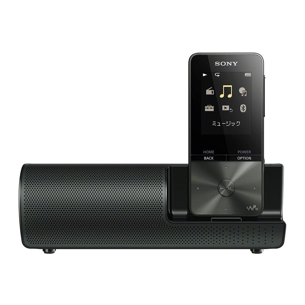 Sony Walkman S Series 16GB MP3 Player with Up To 52 Hours of Continuous Includes Earphones and 2017 Black NW-S315K Bluetooth, Playback, Speakers,