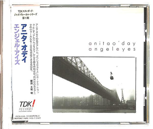 

CD ANITA O DAY - Angel Eyes TDCN5045 TDK 1993 Japan Jazz Used