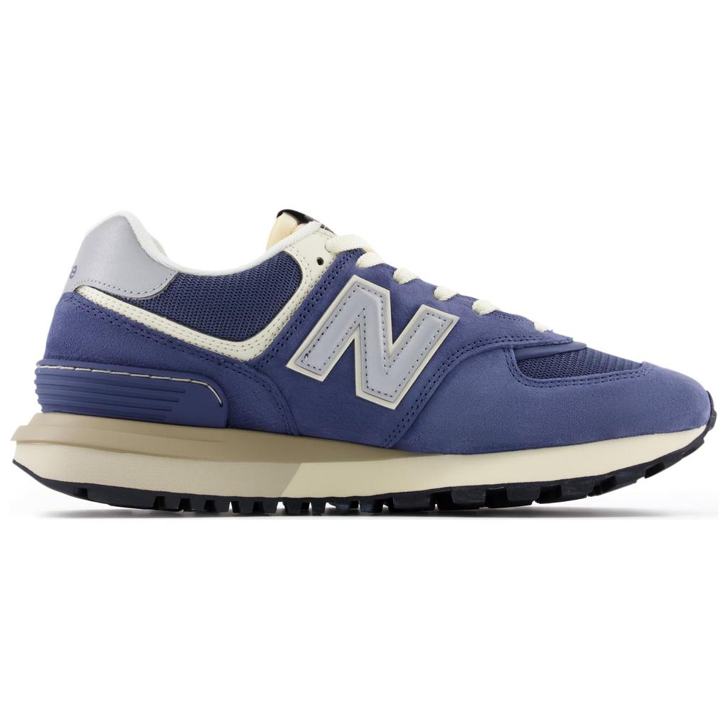 New Balance Unisex 574 White Blue U574LGMB