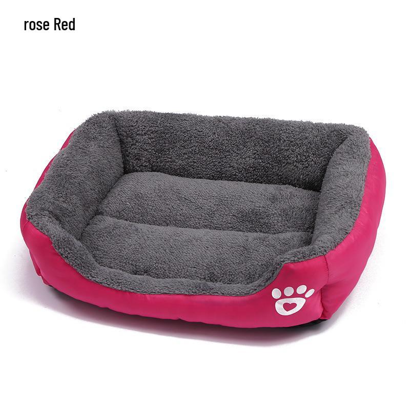 Four Seasons Multi-color Pet Mat: Scratch & Bite-resistant Cat/Dog Bed