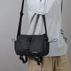 Casual Large Capacity Men's Crossbody Bag Outdoor Travel Nylon Material Water-Resistant  Membrane Urban Minimalist Style