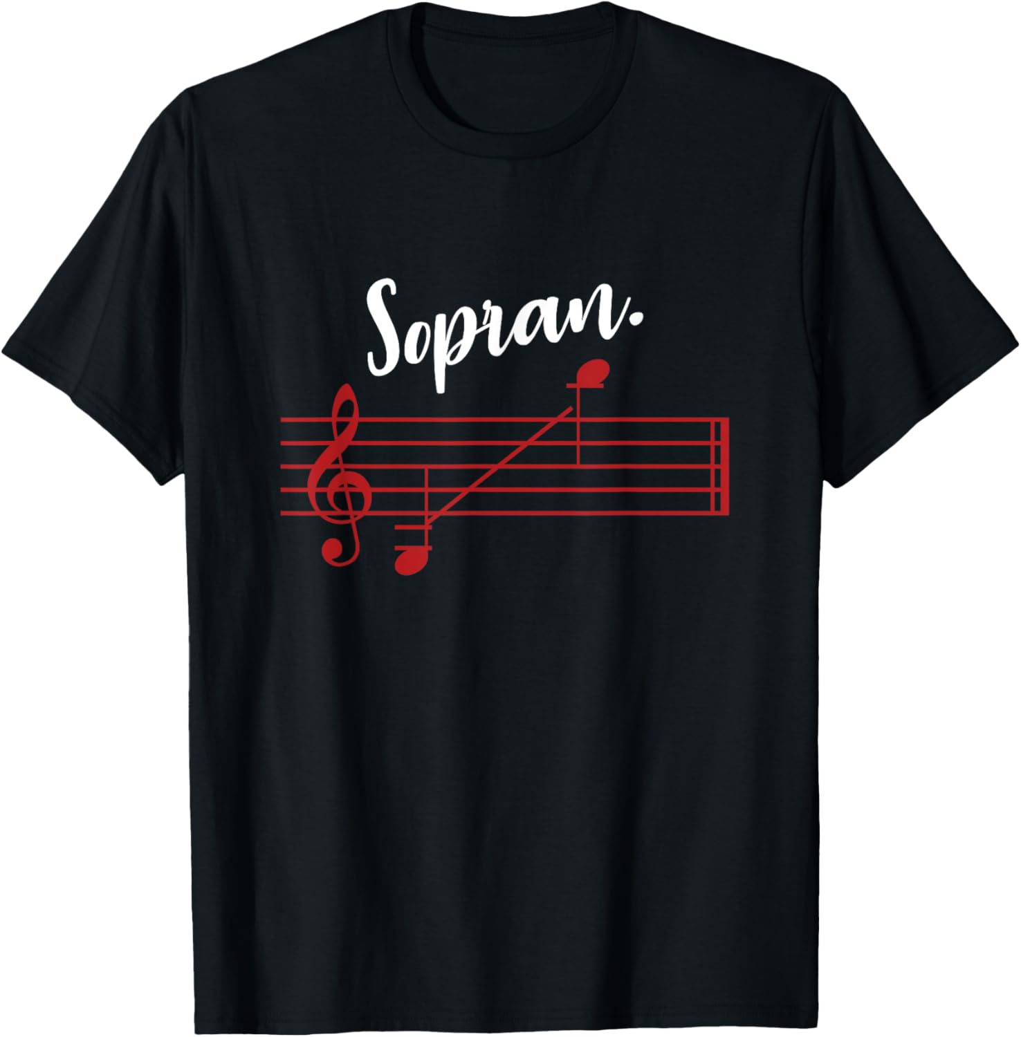 Soprano Singer Soprano Choir Singer Musical Singer T-Shirt S разноцветный