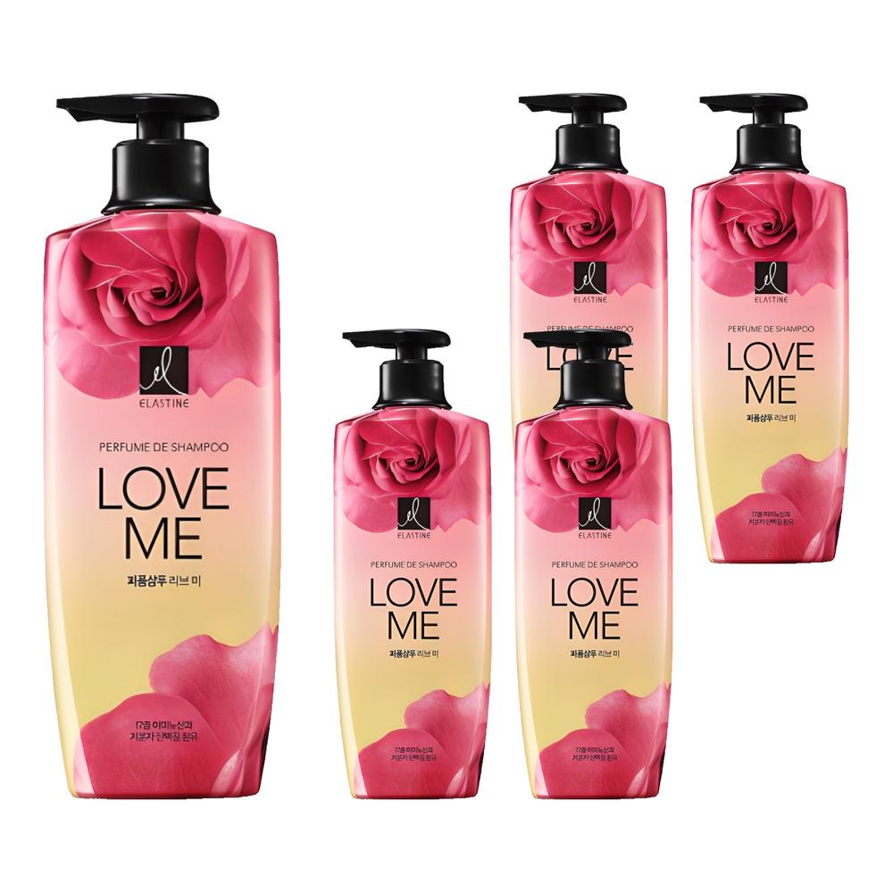 Elastin Perfume Shampoo Love Me 600ml 5 pcs