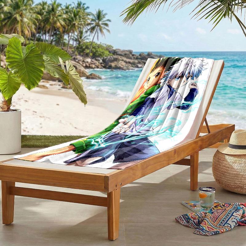 Hunter Fashion Strandtuch: Ideal für Sommerabenteuer Weich, saugfähig und schnell trocknend geeignet zum Schwimmen und Baden