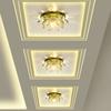 Kristal LED Tavan Işık 3 W Modern LED Kristal Lamba Mutfak Koridor Işık Avizeler Lamba Salonu Aydınlatma Lotus Işıkları