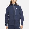 Nike Solid Color Stand Collar Printed Jacket Men Jackets DA0004-410