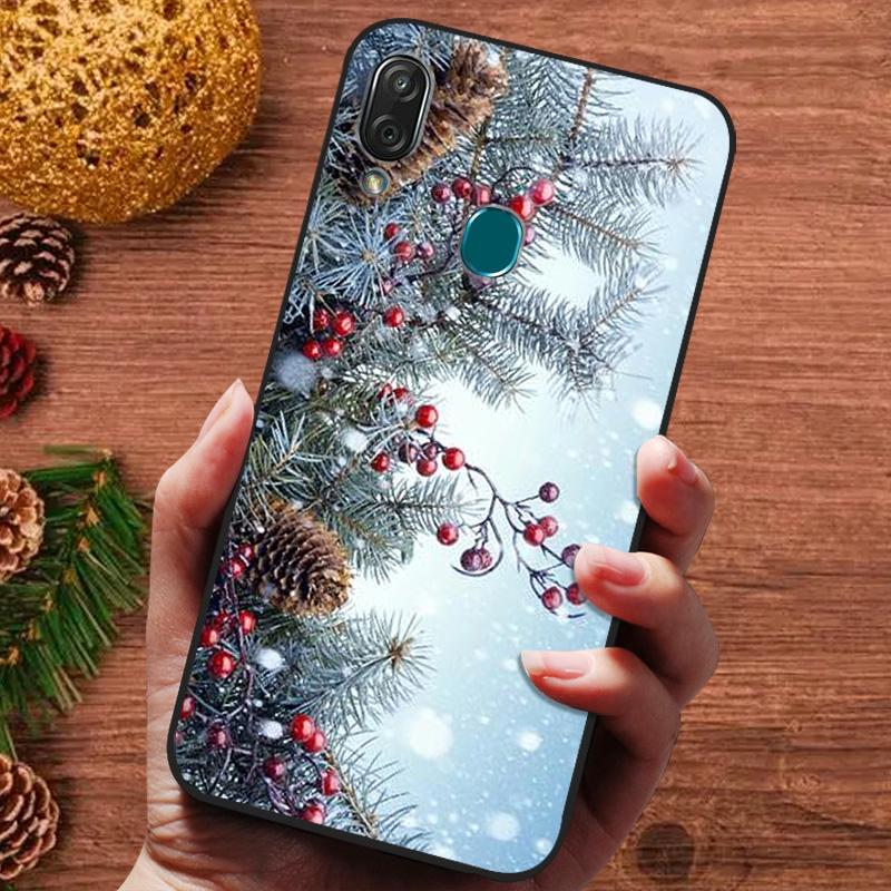Christmas Painted Cover For ZTE Blade V10 Vita Case Soft Phone Cover For ZTE Blade A3 2019 L8 L9 L210 A51 A31 Lite A5 2020 Capa