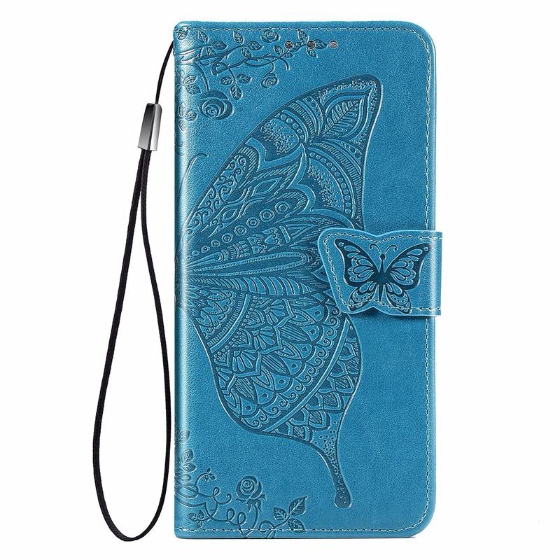 Para OPPO A6 A6C A6S A6T A6X A16 A16S A36 A55S A56 A76 A96 Pro 4G 5G Funda Cartera de Cuero Plegable Soporte para Tarjetas Mariposa Linda