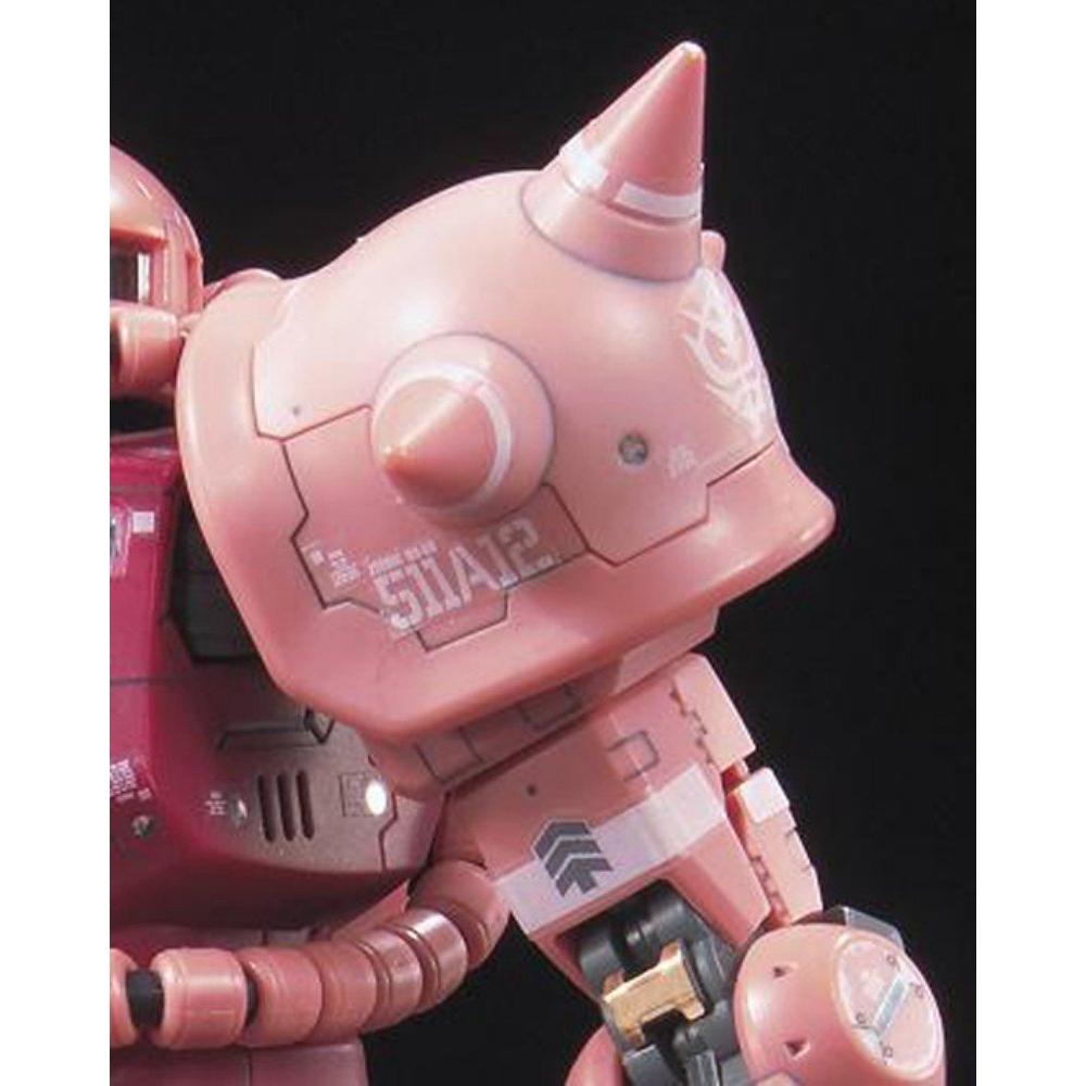 RG Mobile Suit Gundam MS-06S Char's Zaku 1144, farbcodiertes Plastikmodell