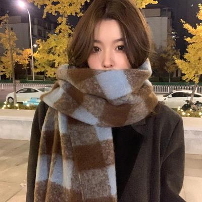 Yu Shuxin Stil Karoschal: Unisex Winterwärme mit einem raffinierten koreanischen Touch