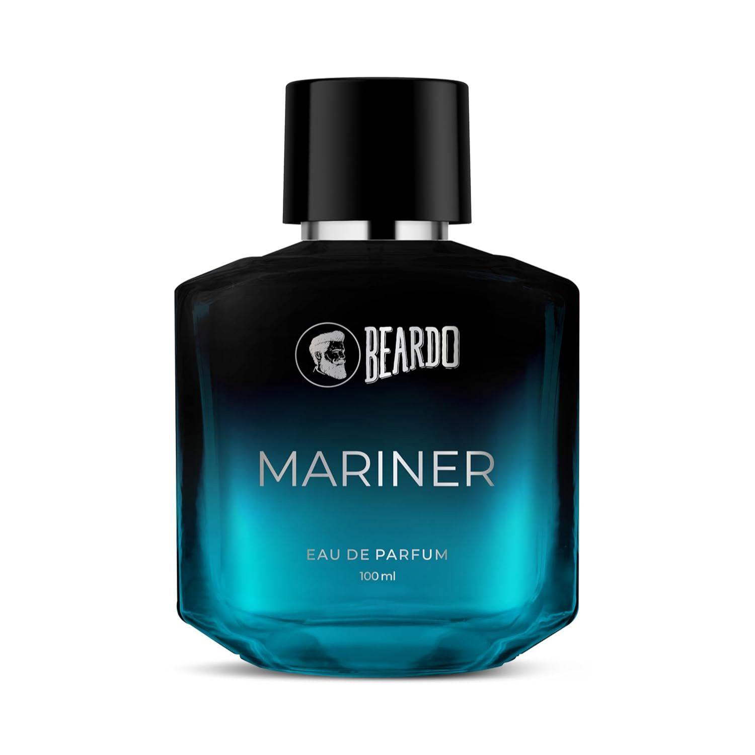 

Beardo Mariner EDP для мужчин, 100 мл | Туалетная вода | Стойкий парфюм для мужчин | Дневной аромат, Дезодорант-спрей для тела | Свежие, акватические ноты | 100ML