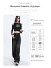 Autumn/Winter 2025 Women’s Fleece Jeans: Loose, High-Waisted, Wide-Leg, Floor-Length, Retro Slimming Pants