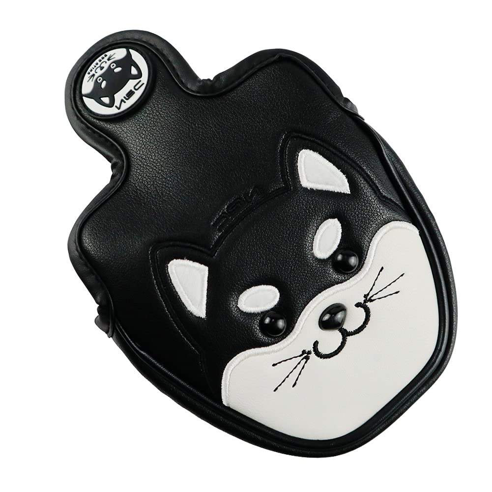 Golf Head Cover Putter Cover for Mallets Compatible with Odyssey