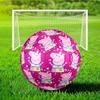 Princess Peppa Soccer Ball Size 5 Soccer Ball, Machine-stitched, Durable, Suitable for Training and Matches Fan Gift
