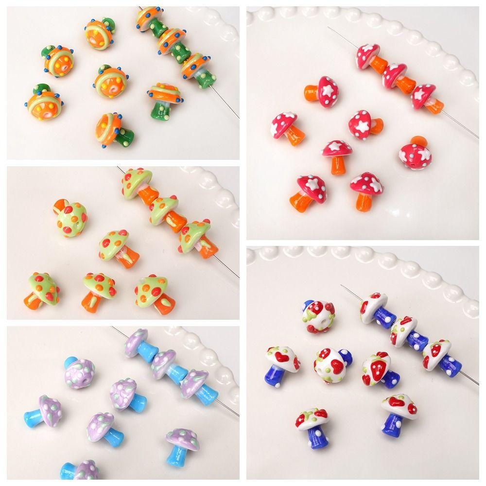 Handmade Craft Ceramic Spacer Loose Beads Colorful Jewelry Making Material Bracelet Making Kit